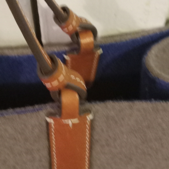 Tory Burch Gray Ella Felt Tote - Picture 4 of 9